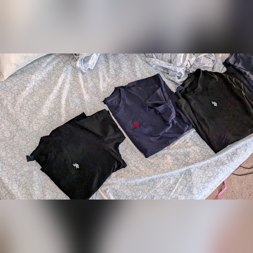 US Polo Assn Crew Neck Shirt Bundle of 4 Size XL